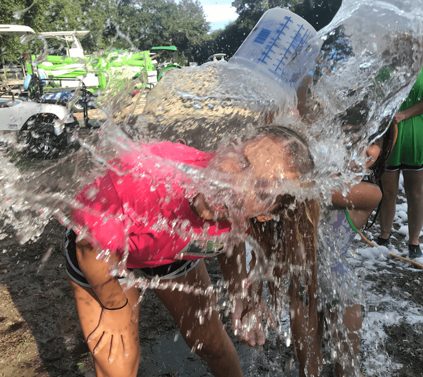 Water war participants ready for action