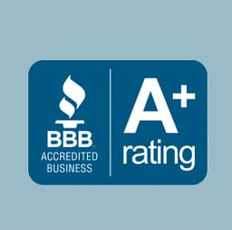Better Business Bureau A+ rating