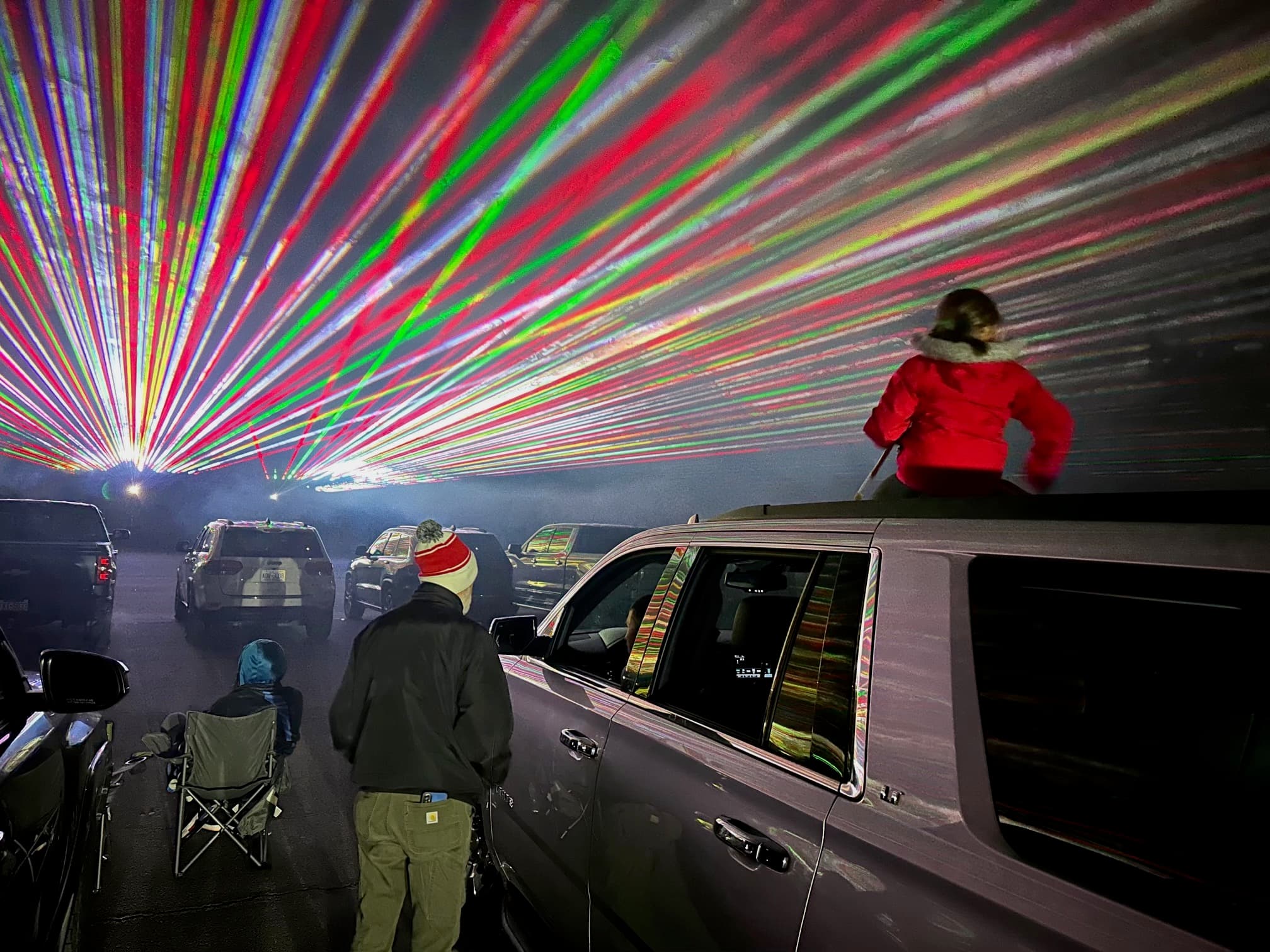 Laser Show in Action