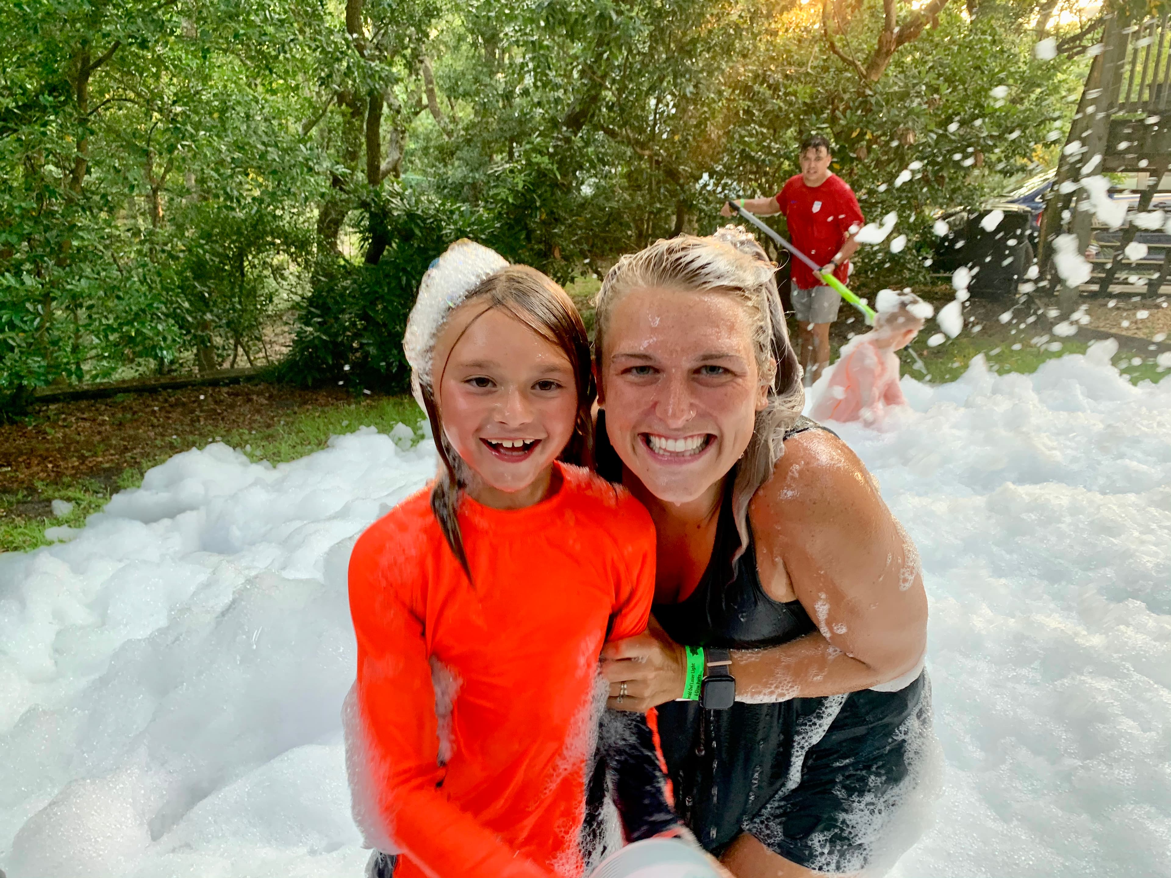 Foam Party in Action